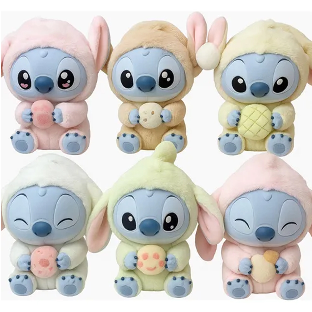 Miniso Stitch Eat Something Before Sleep Disney Blind Box Mystery Bag Vinyl Pluche Pop Speelgoed Hanger Verrassing De Monsters Geschenken