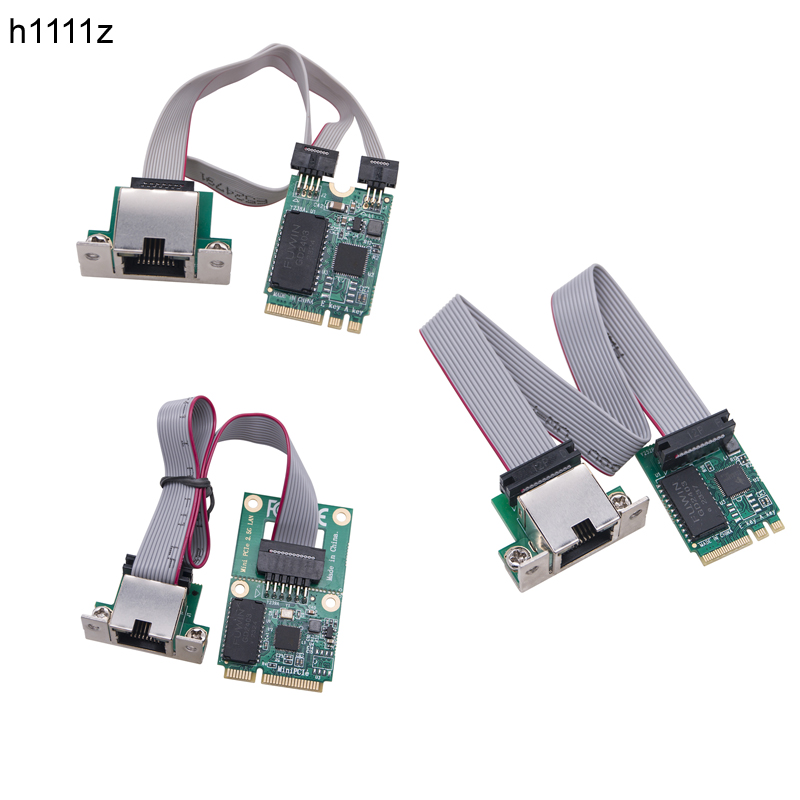 Сетевой адаптер 2,5 ГБ M.2 A+E/Mini PCIE к RJ45, COM-порт RTL8125BG, чип 2,5G/1G/100 Мбит/с Gigabit Ethernet LAN-карта для настольных ПК