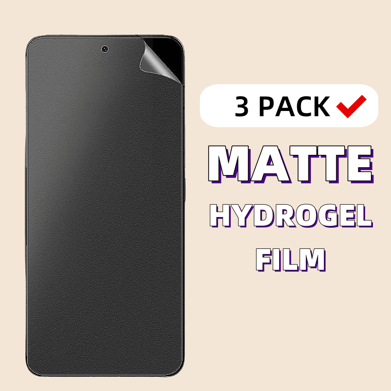 Protector de pantalla mate de cubierta completa, 3 uds., para Redmi Note 14 13 Pro 12 11 10 ProPlus, película de hidrogel para Redmi Note 14 13 ProPlus