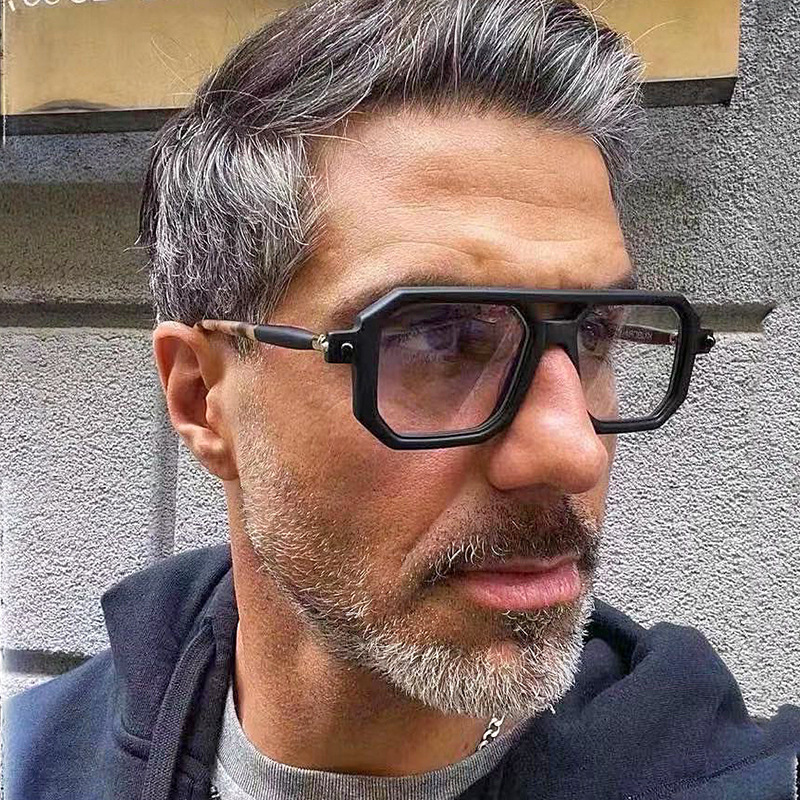 Marke Design Anti Blau Licht Lesebrille Photochrome Optische Hyperopie Gläser Für Männer Vollformat Hochwertige Brillen