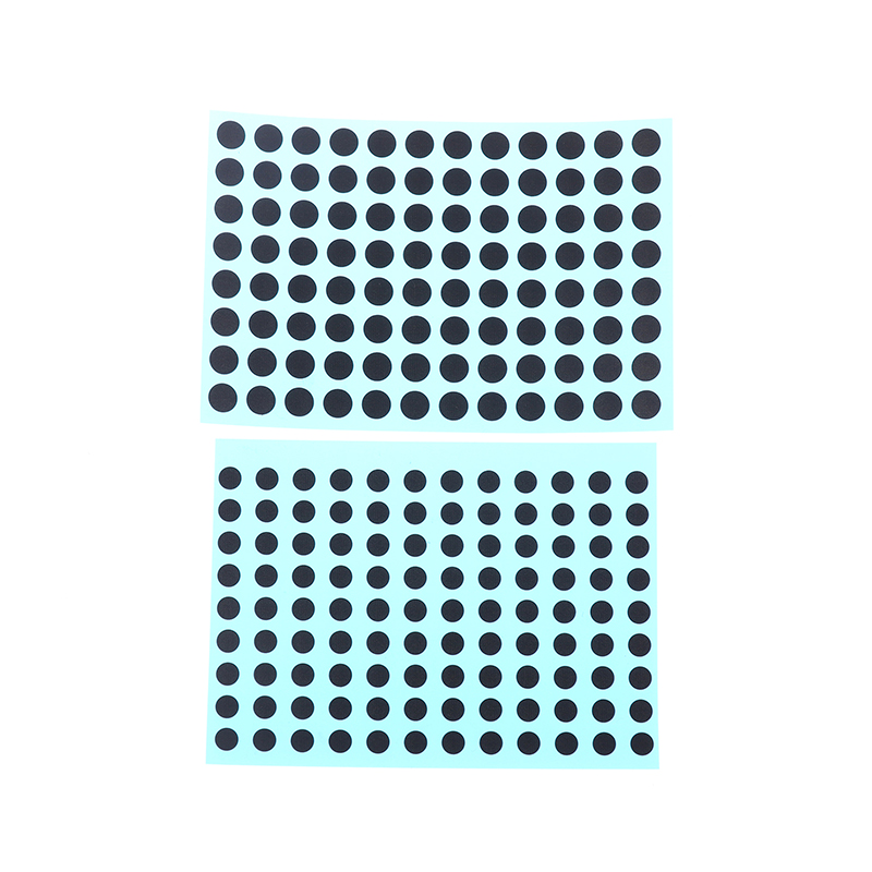 Diameter 3/4/5/6 MM Black Conductive Rubber Pads Keypad Repair Kit For IR Remote Control Conductive Rubber Buttons