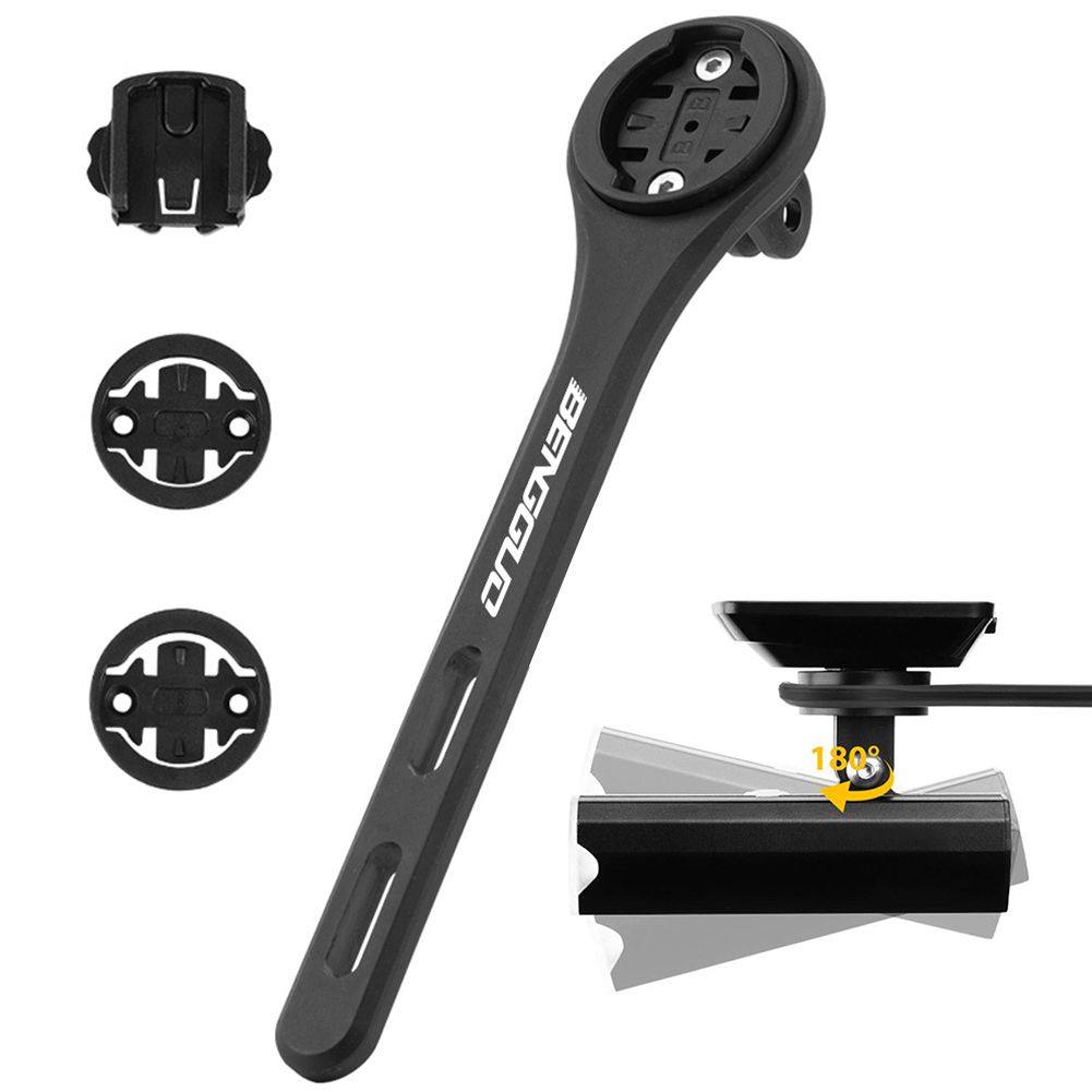Fietscomputerhouder Fietscomputer Stopwatch Snelheidsmeter Mount Ondersteuning MTB Racefiets Stuurverlenger voor Garmin Bryton