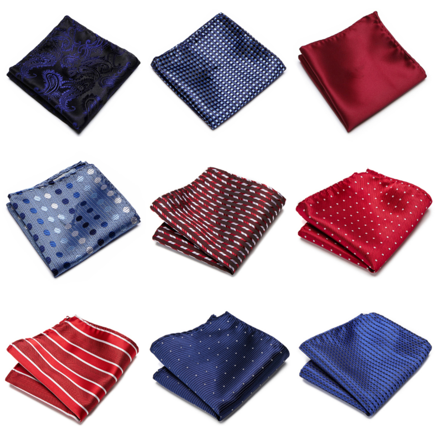 Pañuelo de seda de nuevo diseño para hombre, pañuelo liso negro para cumpleaños de Abraham Lincoln, cuadrado de bolsillo para boda, gran oferta, 2022