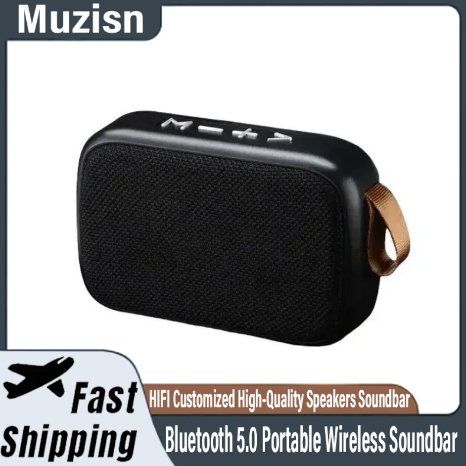 Hochwertige Lautsprecher Soundbar Tragbare Bluetooth 5.0 Drahtlose Soundbar 500 mAh Batterie Outdoor Indoor Sport HIFI Angepasst