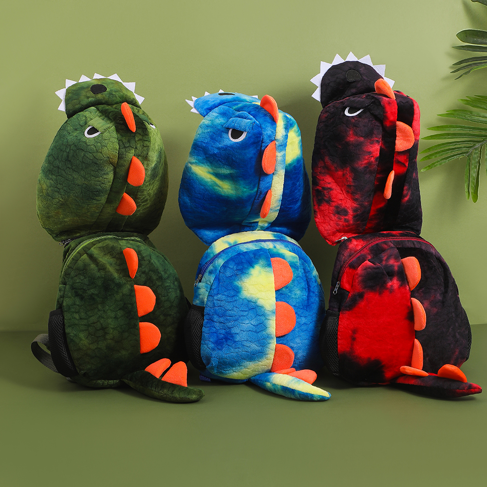 Mode Dinosaurus Ontwerp Rugzakken Voor Kinderen Schattige Baby Meisje Schooltassen Schattige Jongens Hoody Hoed Backbags Kleuterschool Tassen