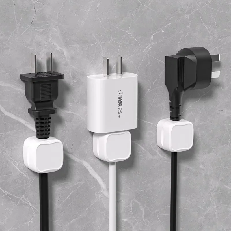 Artefato de armazenamento de arame! Suporte magnético de gerenciamento de cabos com alinhamento automático preciso e acesso conveniente.