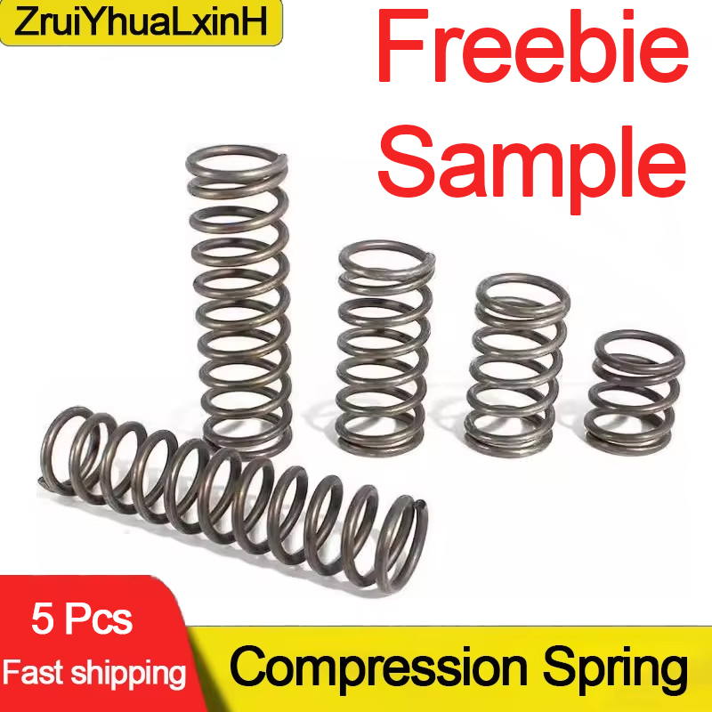 5Pcs/Lot 0.5mm 0.8mm 1.0mm Micro Small Compression Spring ，Compression spring sample. Limited editions.
