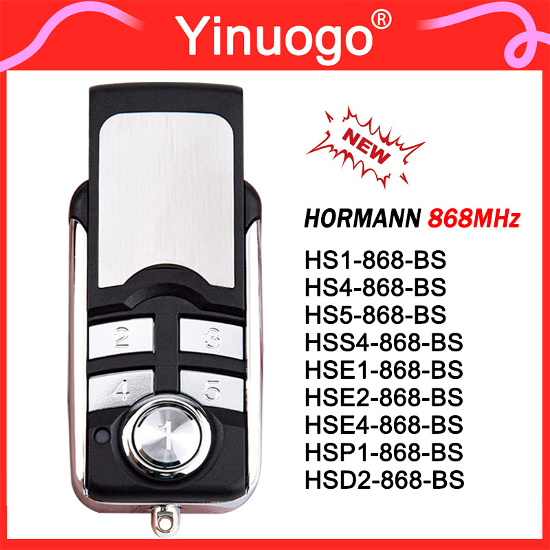 Para HORMANN HSE4 HS1 HS4 HS5 HSP4 HSD2 HSE2 HSE5 HSE1 868 BS 868MHz puerta de garaje/transmisor de mano de Control remoto