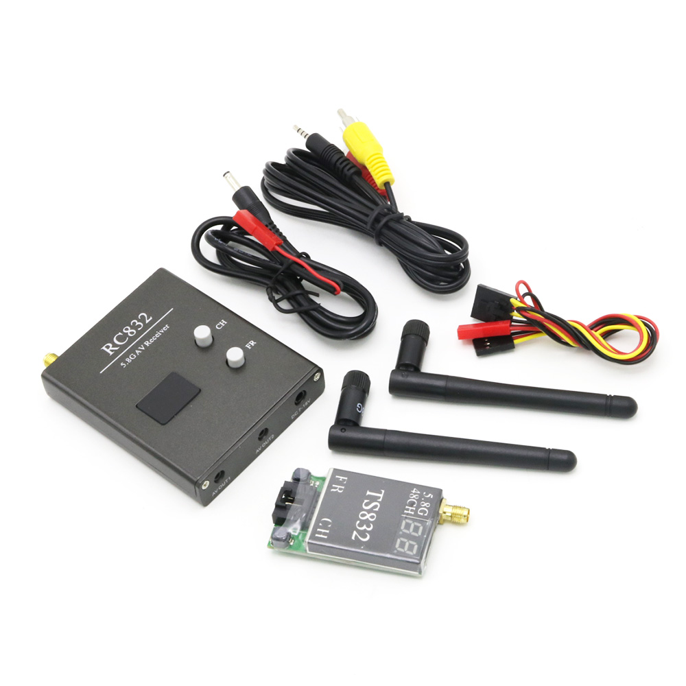 TS832/RC832/RC832H 48Ch/40Ch 5.8G 600mw 5km Sans Fil AV Récepteur Émetteur pour FPV Multicopter RC Avion Quadcopter
