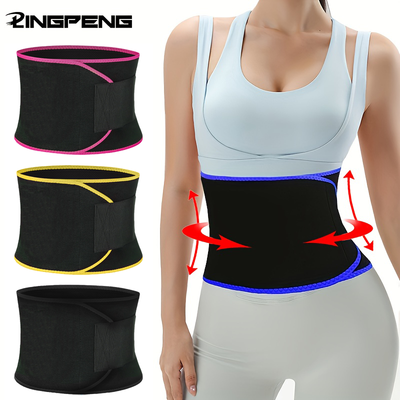 Sport Zweetband Riem Vormgeven, Hardlopen, Vetverbranding, Yoga, Taillebescherming, Burst Zweetband, Fitnessriem, Zweetband