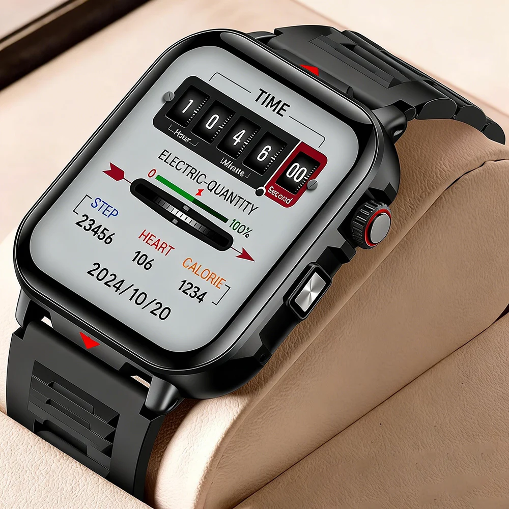 2022 Đồng Hồ Thông Minh Gọi Bluetooth Phát Nhạc Đồng Hồ Thông Minh Smartwatch Tập Thể Hình Đồng Hồ Thể Thao Kỹ Thuật Số Chống Thấm Nước Đồng Hồ Dành Cho Nam Nữ IOS Android