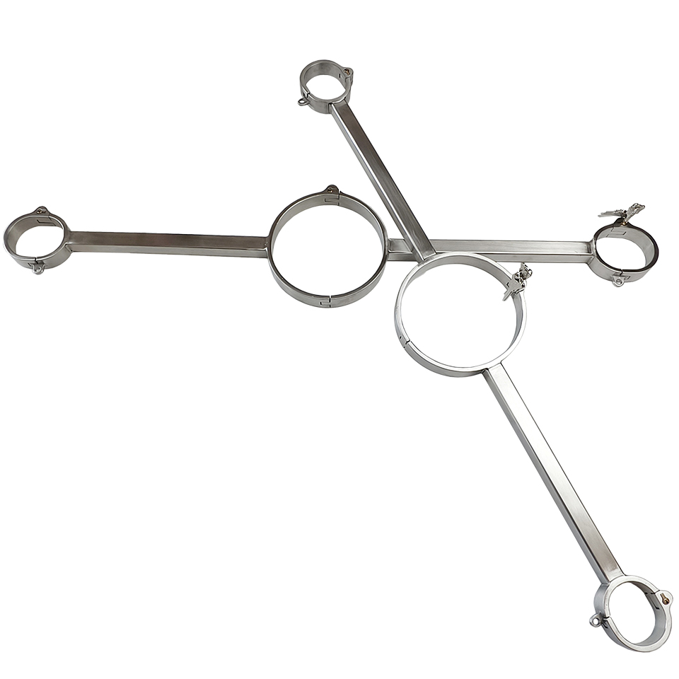 Juegos Sexuales FREDORCH, Esposas Metálicas, Collar de Bondage, Accesorios Sexuales para Juegos de Rol, Juguetes Sexuales para Parejas
