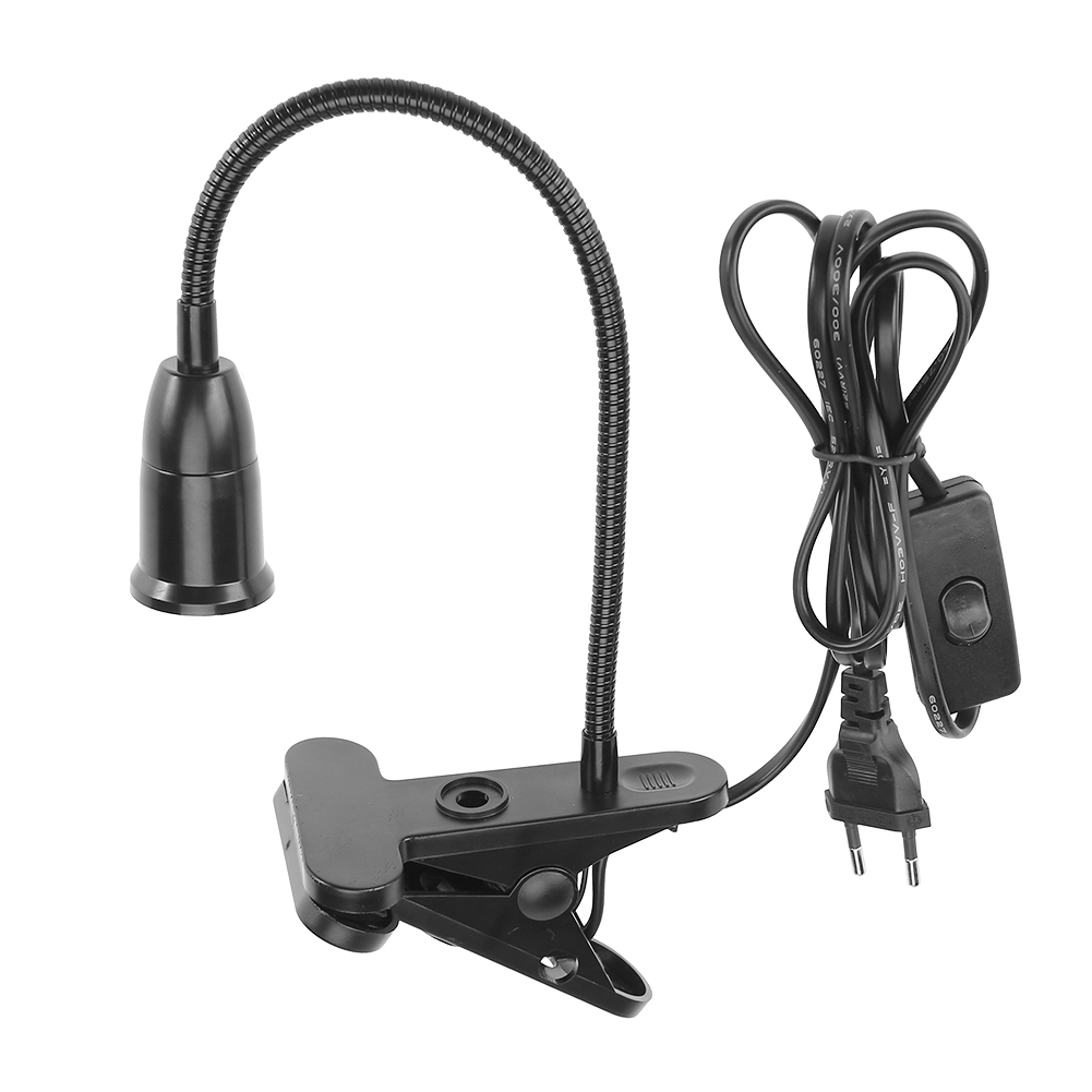 1,7 m E27-Klemm-Lampensockel, EU-Stecker, hängender LED-Fassungshalter mit Schalterkabel, Befestigung für Innenbeleuchtung