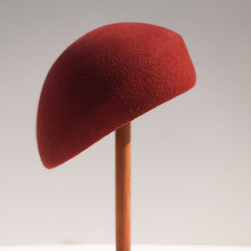 Frauen Baskenmütze Französisch Stil Winter mützen formale Pillbox Hut Wolle Filz Baskenmütze Derby einfachen Hut Damen Party Kirche elegante Fedora Hut