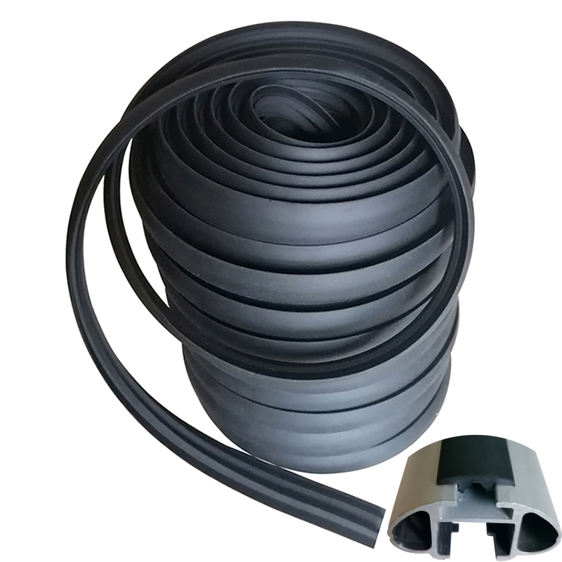 Tira de vedação de borracha universal para rack de teto de carro, material de proteção ambiental sintético disponível para haste superior thule
