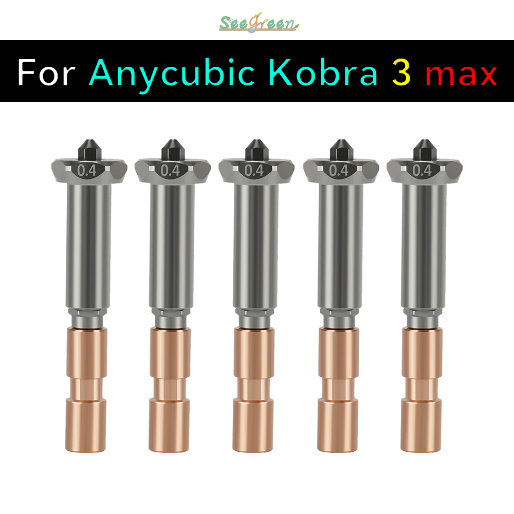 Для Anycubic Kobra 3 Max сопло Hotend Kobra 3 Max Combo горло сопла 0,4 мм 0,6 мм 0,8 мм