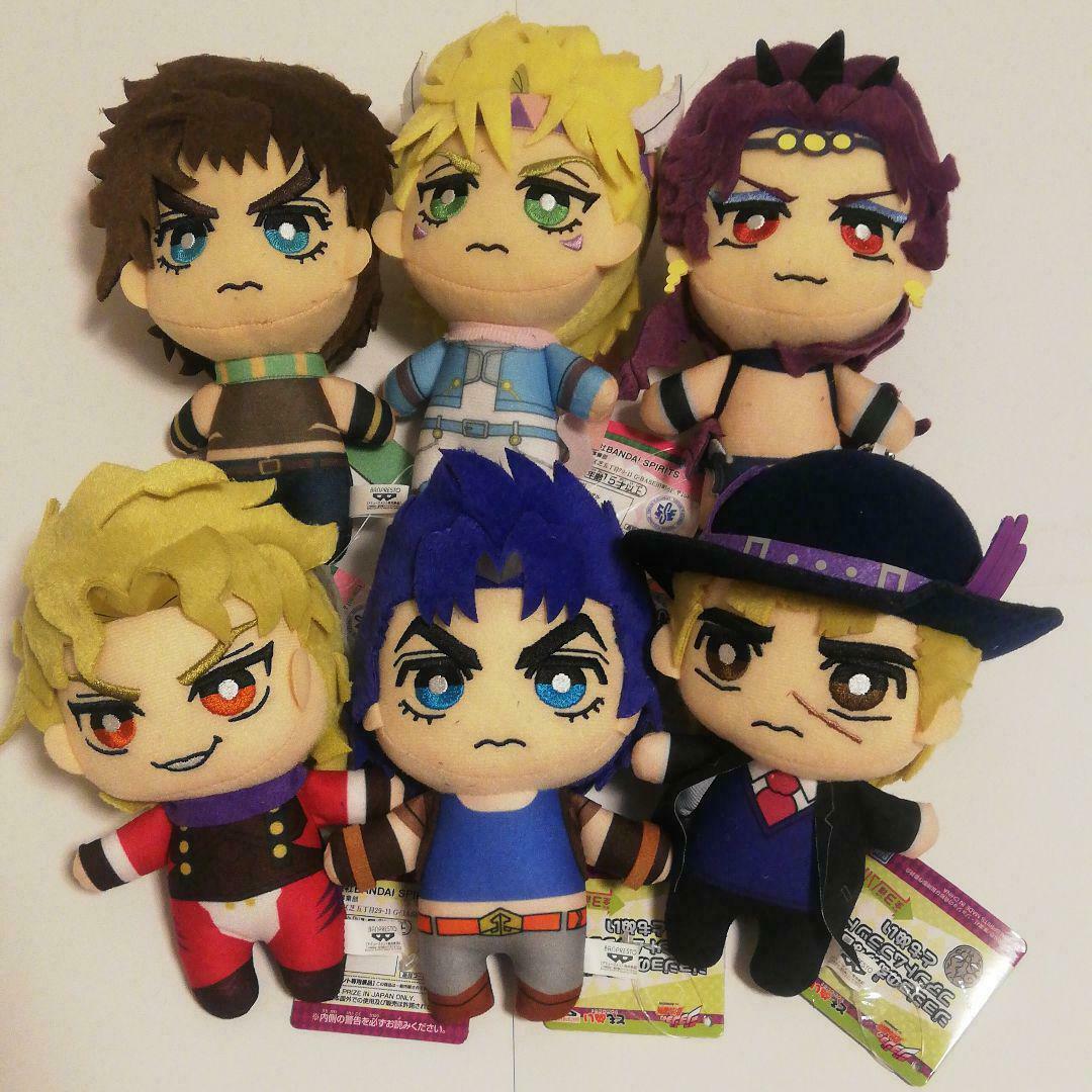 ญี่ปุ่น Jojoss ผจญภัย Bizarre แนวโน้มการต่อสู้ Plush Tomonui Joseph Caesar Kars ตุ๊กตาหนานุ่มตุ๊กตาใหม่