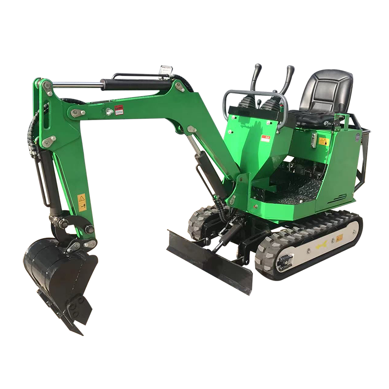 Miniexcavadora de 0,8 toneladas, retroexcavadora pequeña con brazo oscilante, motor Euro 5, personalización de miniexcavadora a la venta