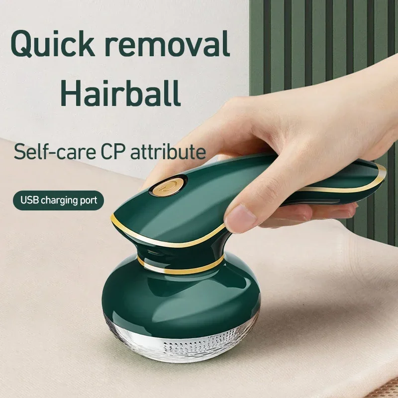 Eliminador de pelusas eléctrico, afeitadora de pellets de red de seis cuchillos, portátil, recargable por USB para ropa, recortador de bolas de pelo, eliminación de carretes de pelusa