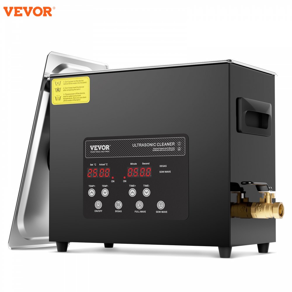 VEVOR Ultraschallreiniger Digitale Ultraschallreinigungsmaschine mit verbessertem Entgasungsmodell Industrieller Ultraschallreiniger