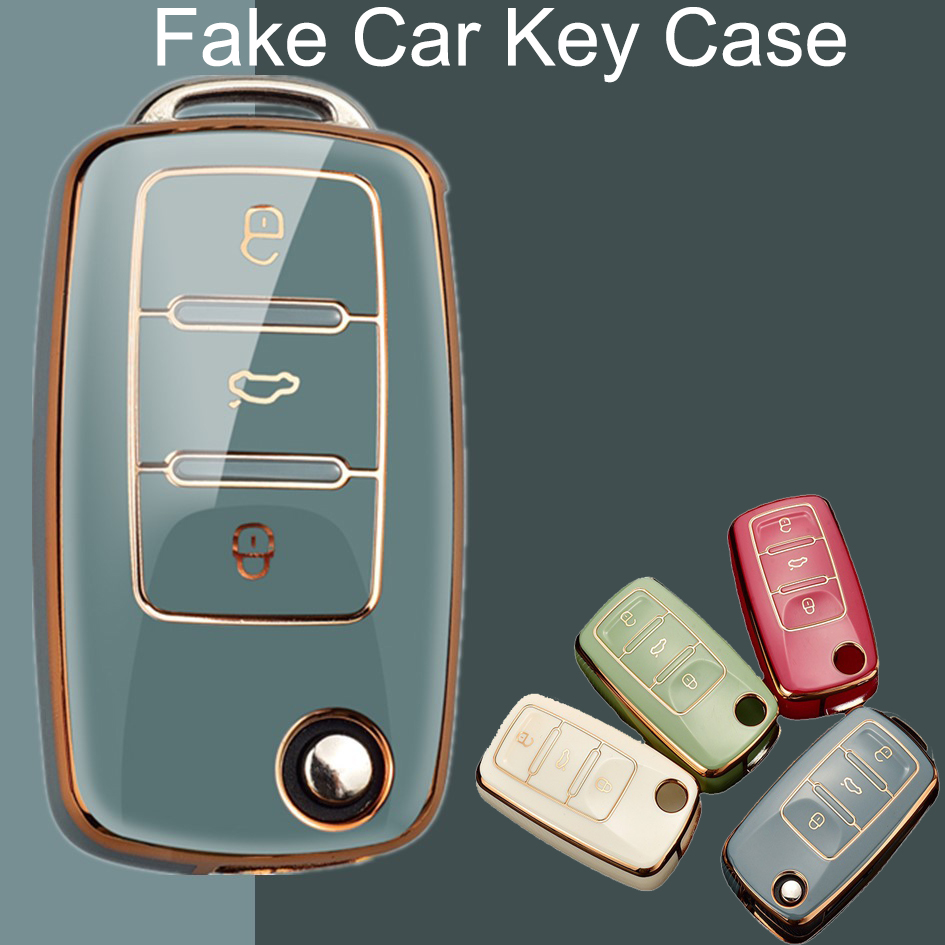 Kreativer Dummy-Autoschlüsseletui, versteckter Mini-Safe mit geheimem Fach, Aufbewahrungsbox, leerer Auto-Schlüsselanhänger, Verstecken und Aufbewahren von Geld, Pillen, Münzen