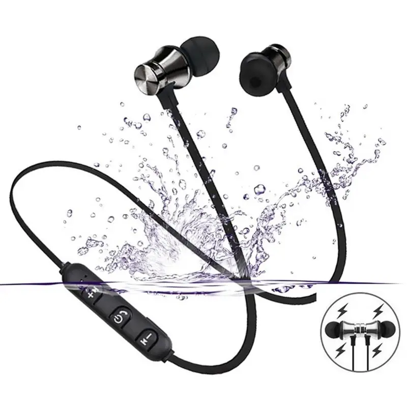 Магнитные XT-11 Bluetooth 4,2 беспроводные наушники спортивная гарнитура водонепроницаемые наушники с шейным ободком с микрофоном для самритфонов