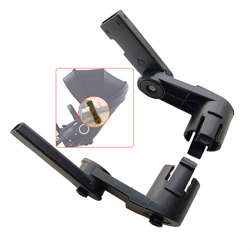 Clipe de dossel solar para carrinho, para stokke xplory v2/v3/v4/v5/v6/x trailz dsland, braçadeira de suporte de telhado, acessórios de fecho de haste