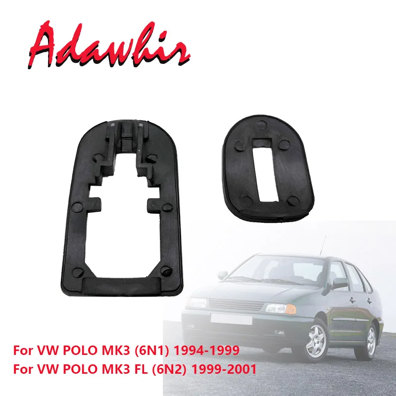 Kit de reparación de cerradura de puerta, Kit de manija de puerta para Ford Galaxy VW Polo Sharan CADDY II SEAT ALHAMBRA 6N0837207C 6N0837207D