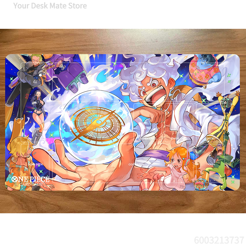Tapis de jeu OPCG One Piece pour cartes à collectionner, tapis de jeu dédié pour cartes, tapis de jeu de table OP201