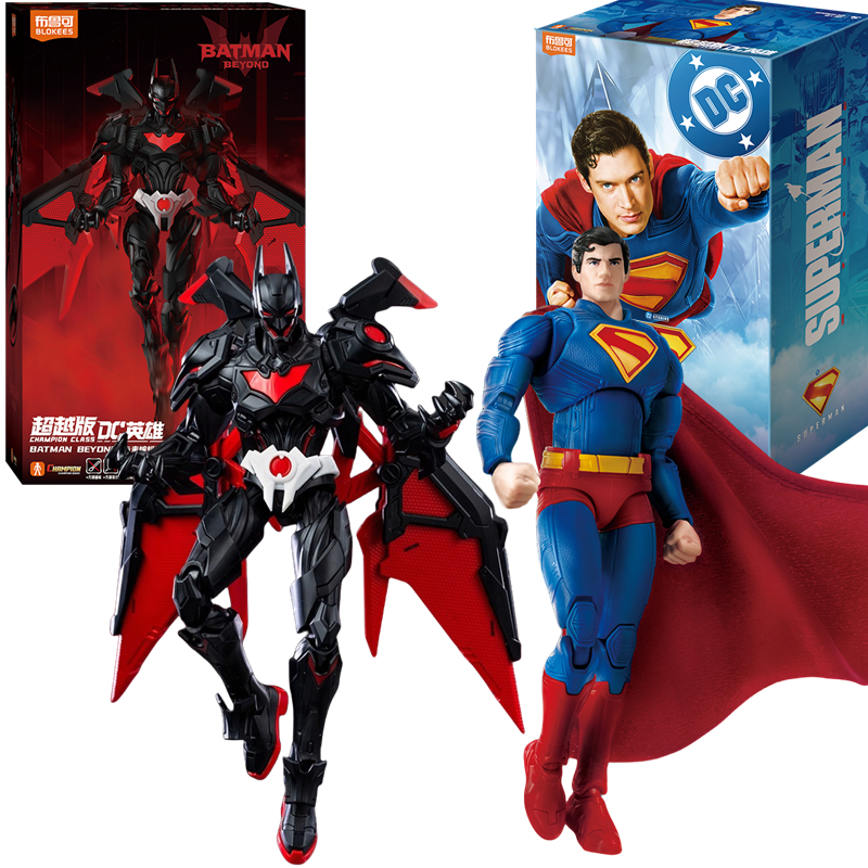 BLOKEES Original Batman au-delà de Superman CHAMPION classe Gunn DC Justice League bande dessinée figurine assemblée modèle jouets cadeau