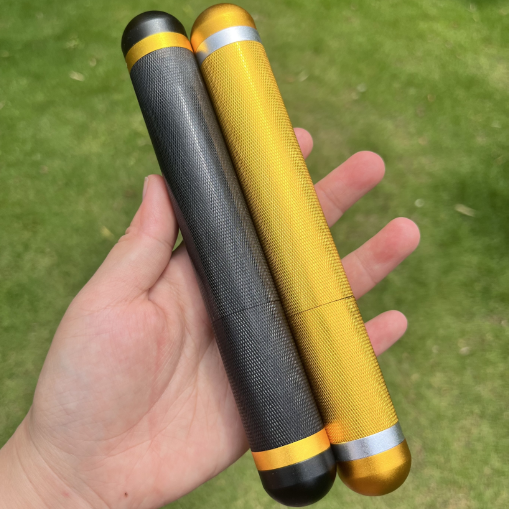 Aluminium Big Size Humidor Zigarrenschlauch Aufbewahrung Feuchtigkeitsbeständiges Gehäuse Raucherzubehör
