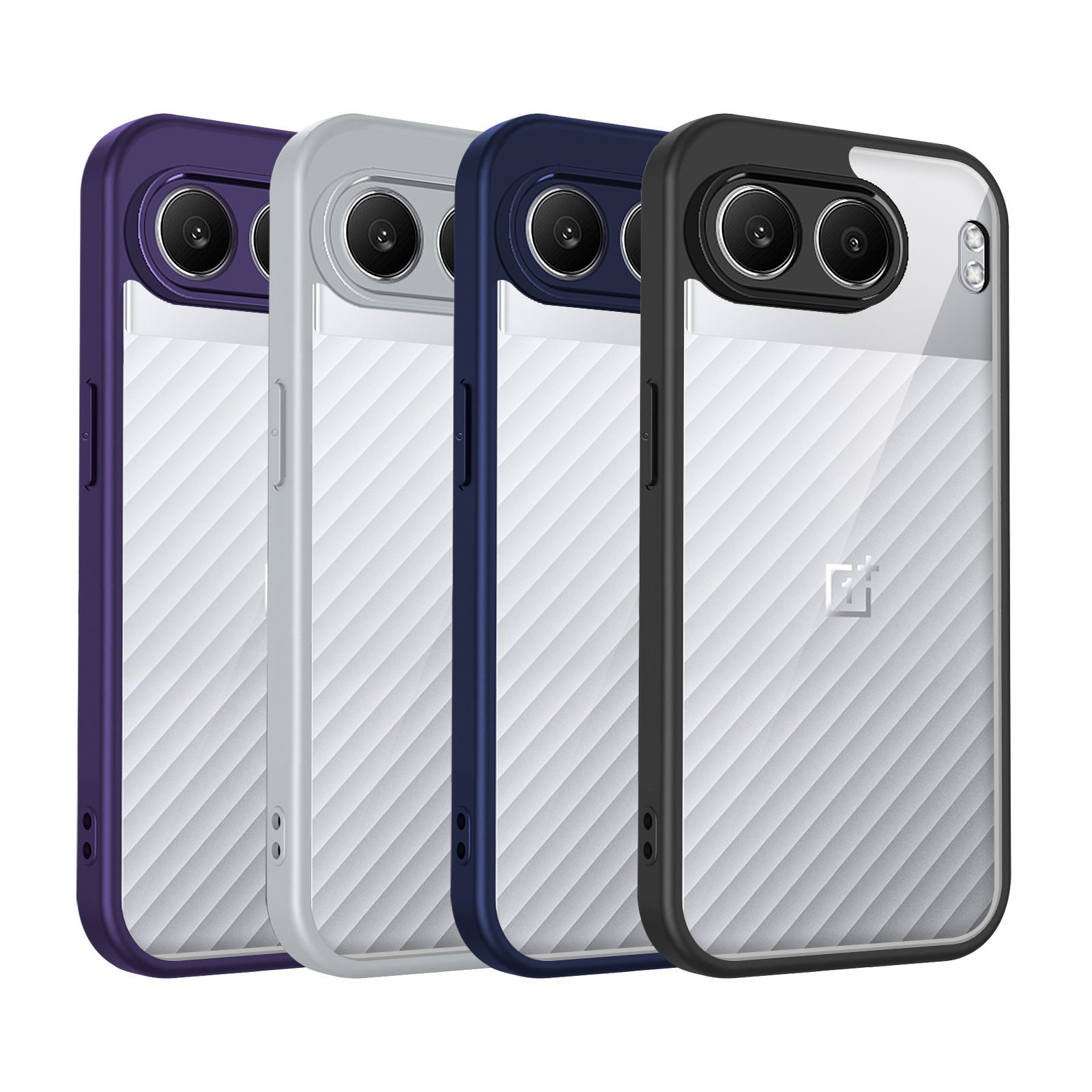 Oneplus Nord 4 CPH2663 Case Air Cushion Shockproof Silicone Bumper Clear Matte Back Cover Hard Phone Case for Oneplus Nord 4 5G