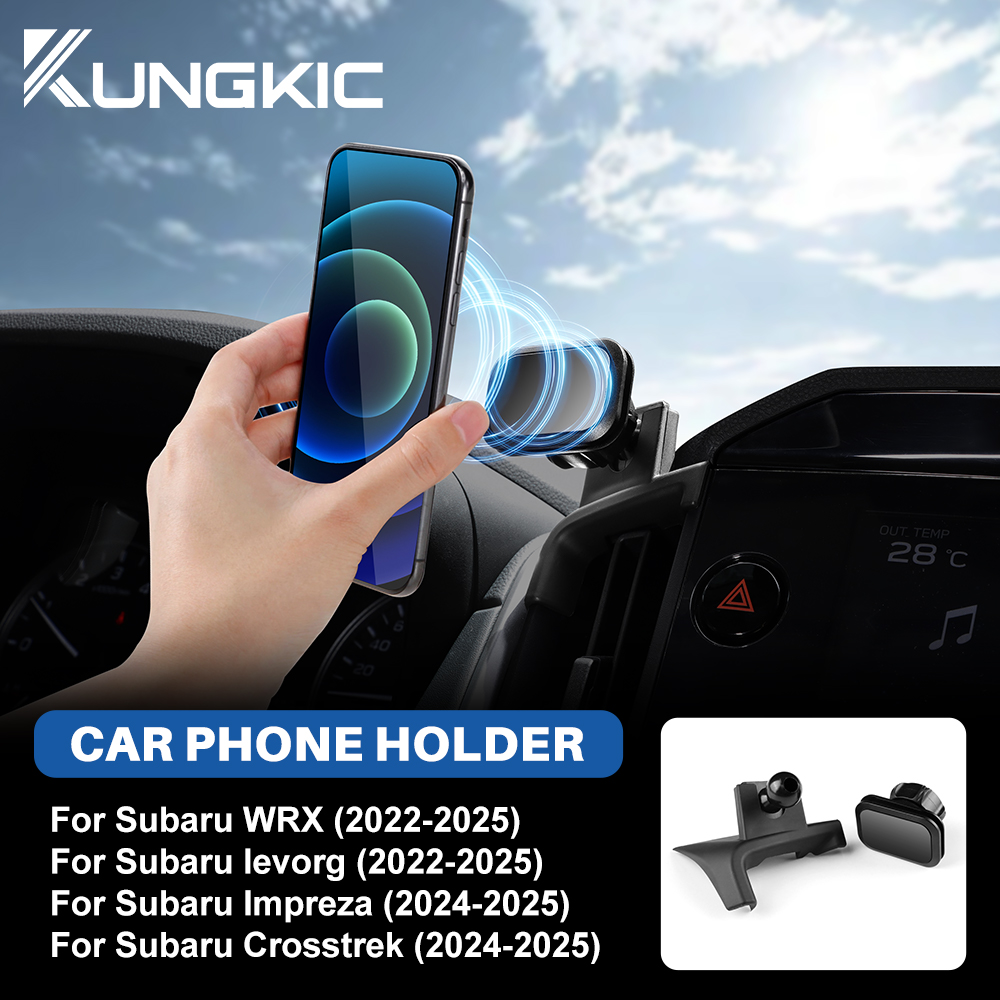 Car Magnet Gravity Phone Holder For Subaru Crosstrek Impreza 2024 2025 Levorg WRX 2022-2024 2025 Mobile Telephone Stand Bracket
