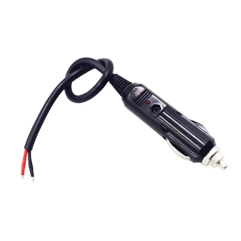 Adaptador de encendedor de cigarrillos para coche, adaptador de conector de enchufe LED, accesorios para coche, 12V, 24V