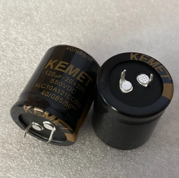 4 pz/lotto Originale KEMET BHC ALC10 550 V 120 UF 30X35mm audio condensatore elettrolitico in alluminio spedizione gratuita