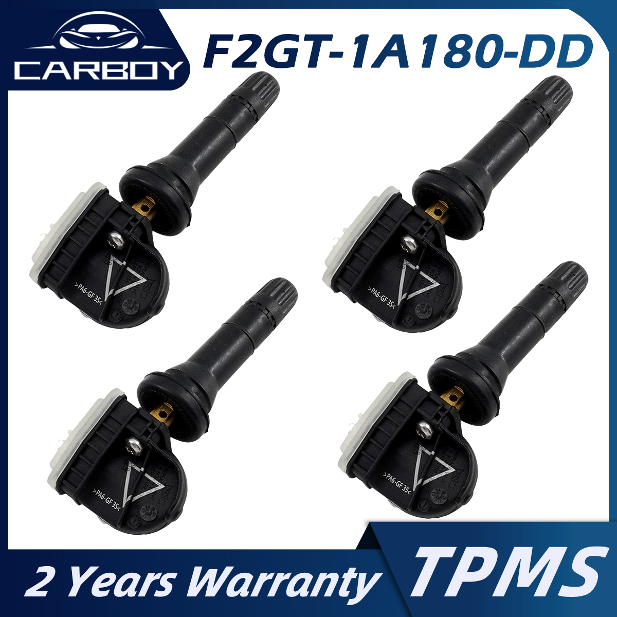 Sensor tpms F2GT-1A180-DD para ford mondeo focus ecosport transit galaxy explorer ranger fiesta s-max sensor de pressão dos pneus 433mhz