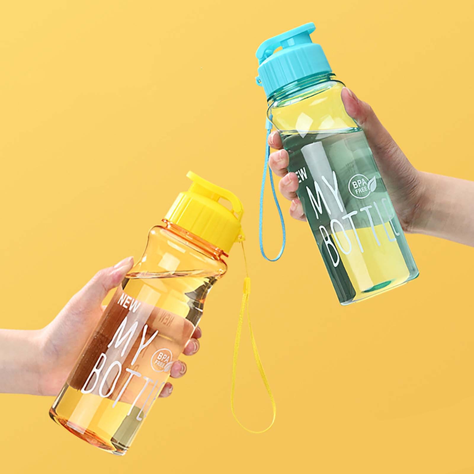 1pc criativo garrafa de água esportes garrafas potável das mulheres dos homens garrafa de água grande capacidade ao ar livre copo fitness drinkware