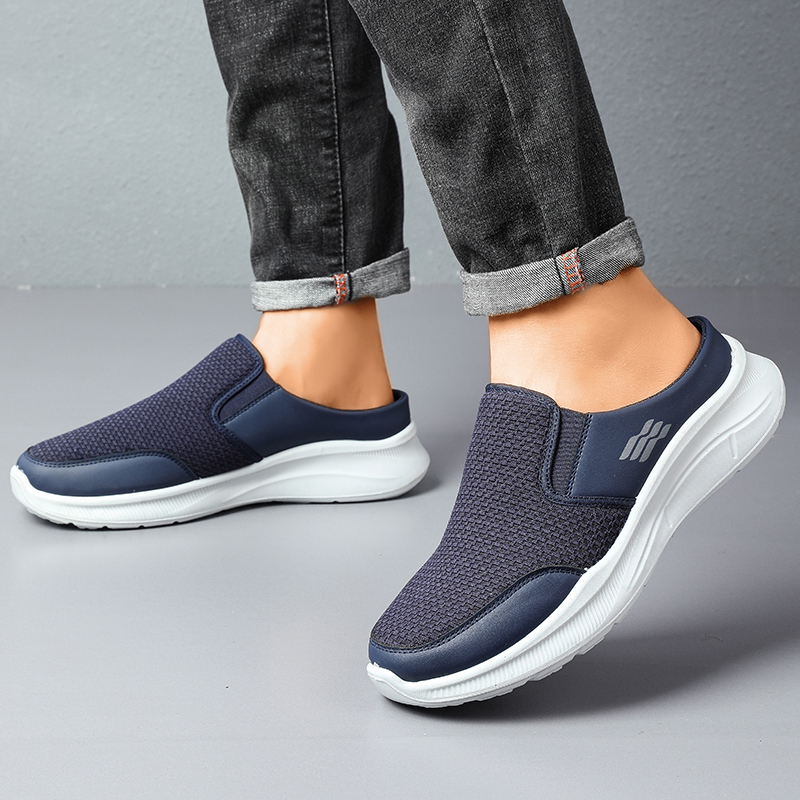 Pantofole da uomo alla moda e leggere con buona traspirabilità, sneakers casual da uomo, sneakers estive da uomo