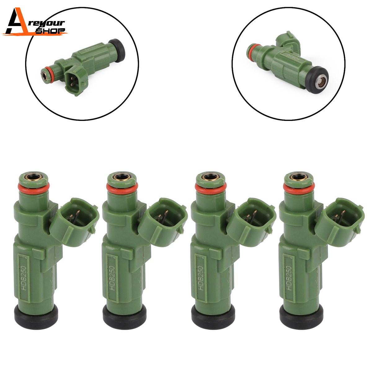 Areyourshop Fit For Mitsubishi Lancer 2.0L L4 2004 2005 2006 2007 4PCS Fuel Injectors 1550576 MN128318 Car Auto Accessories Part
