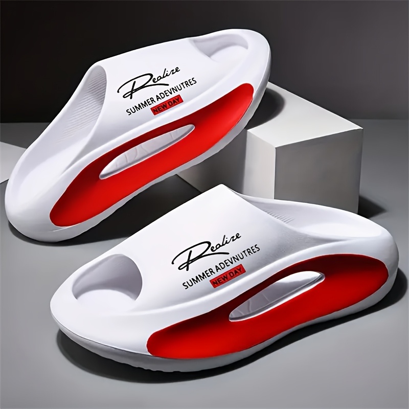 Zapatillas de hombre EVA antideslizantes, zapatillas de moda, cómodas, sandalias informales de verano, zapatos para interior y exterior, talla grande
