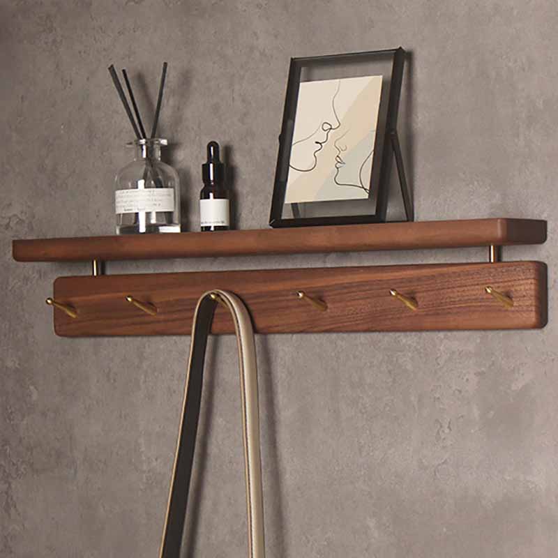 Perchas multifuncionales de madera, colgador de almacenamiento de ropa, ganchos para sombreros, abrigos, chal, organizadores de ganchos, pasillo de entrada, dormitorio