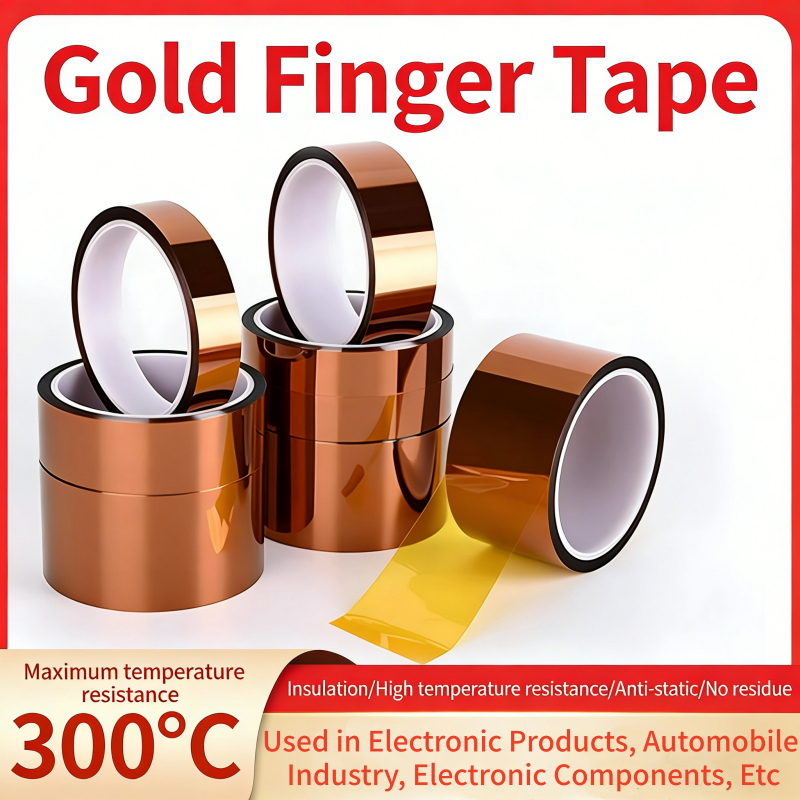 33M 3-50mm Kapton Tape Polyimide Adhesive Insulating Capton Tape Electric insulating Heat Tape For PCB insulation Protection