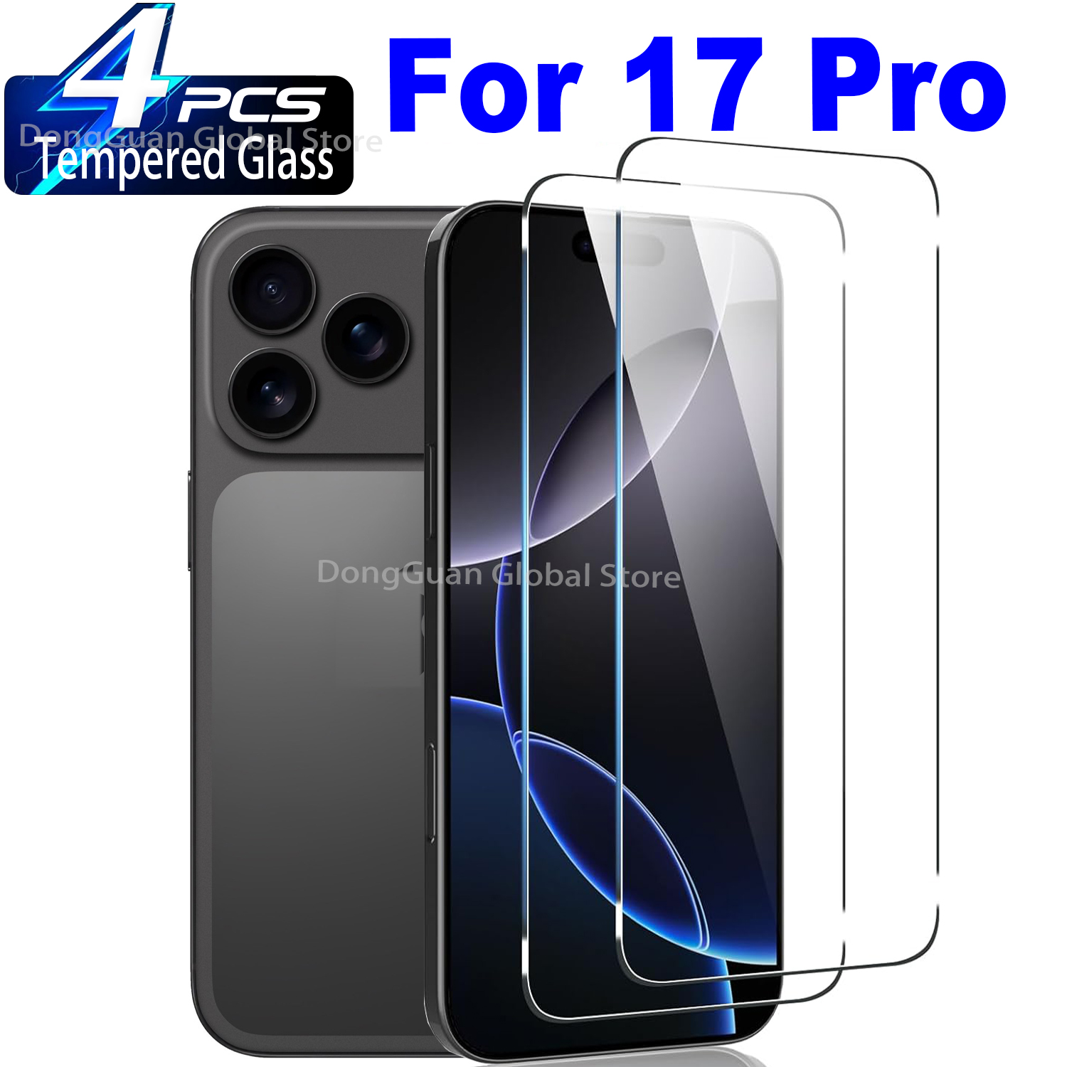 Per iPhone 17 Pro Vetro temperato