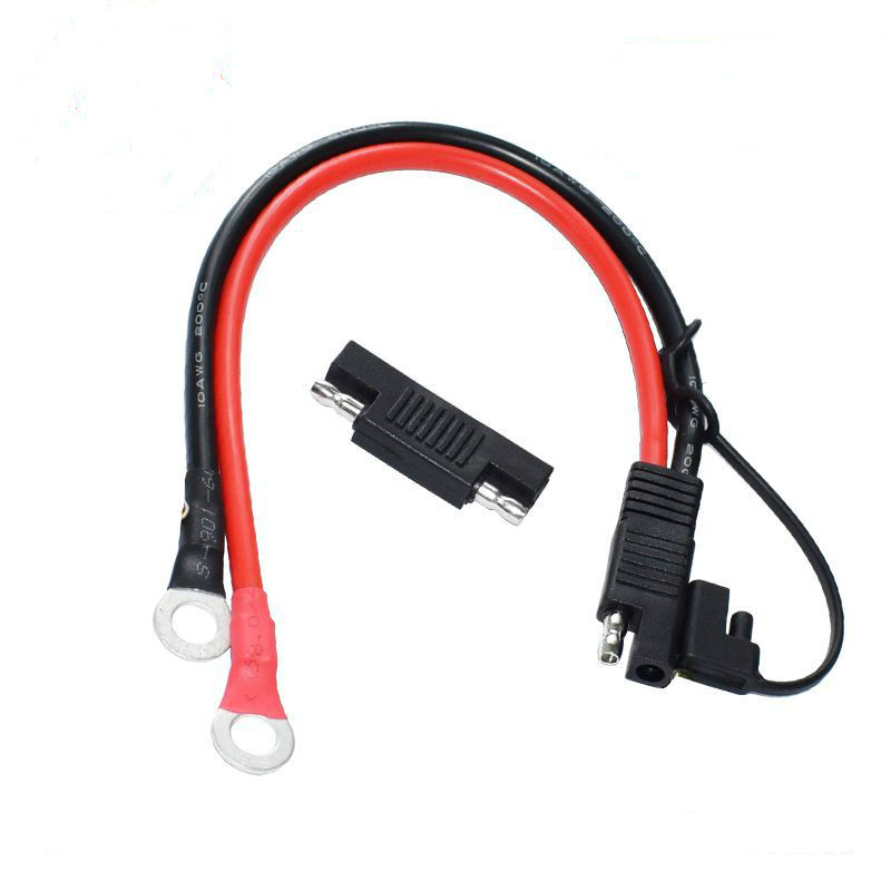 10AWG 1015 30 см Sae-O-кольцевые разъемы удлинителя кабельный разъем с обратным адаптером полярности Sae для зарядного устройства
