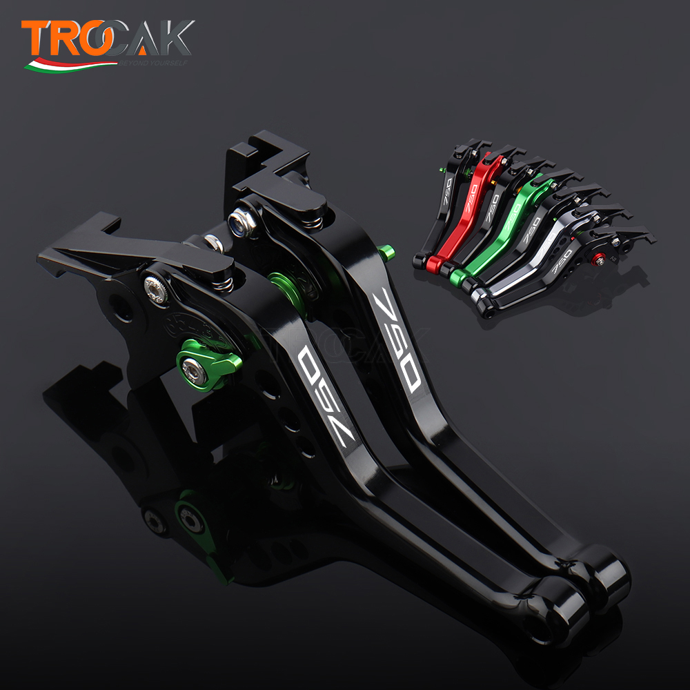 สำหรับ KAWASAKI Z750 (ไม่ใช่รุ่น Z750S) 2007 2008 2009 2010 2011 2012 อุปกรณ์เสริมรถจักรยานยนต์คลัทช์เบรคสั้นโลโก้ 750