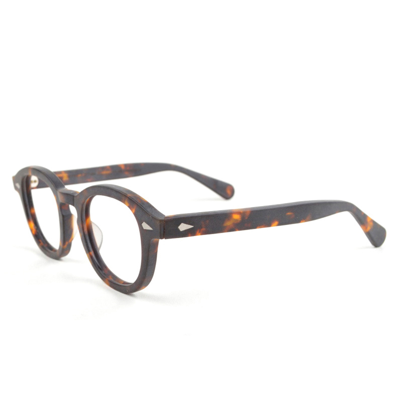 Monture de lunettes hommes et femmes Johnny Depp Lemtosh lunettes vintage ordinateur acétate lunettes cadre hommes lentilles transparentes