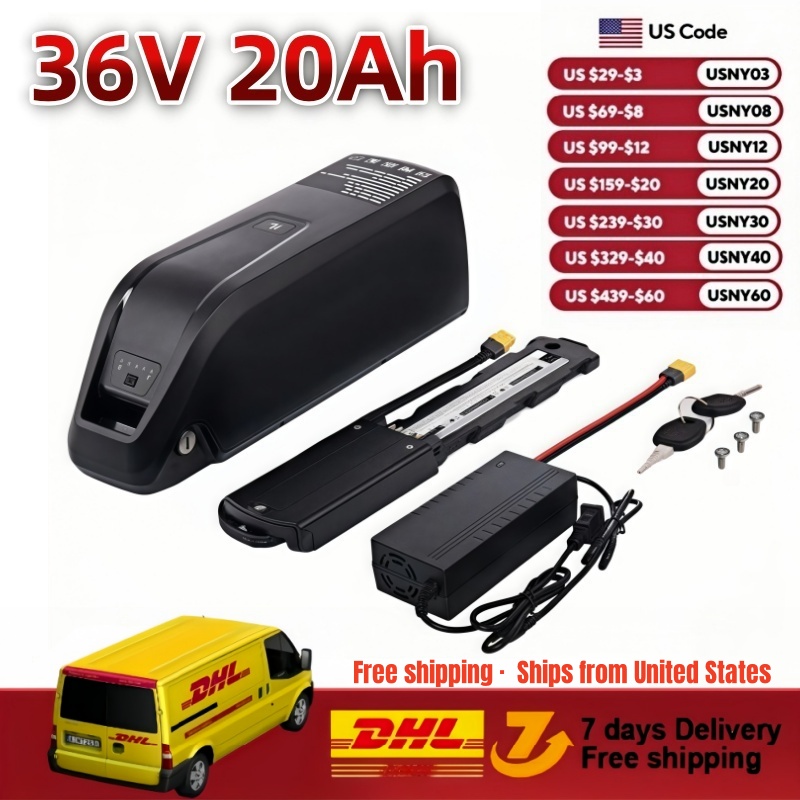 Hailong E-Bike Batterij 36V 48V 20000mAh 20Ah Mountainbike 18650 Elektrische Bateria Pack voor Bafang 1500W 1000W 750W 500W