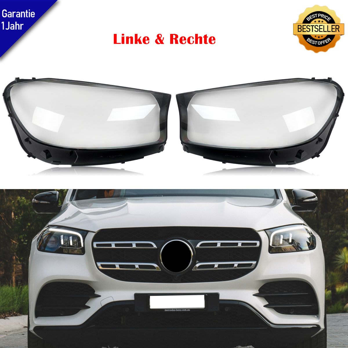 SAIQINGSP Para Mercedes-Benz GLS X167 GLS350 GLS350d GLS450 GLS500 GLS550 GLS580 GLS63MG 2020-2023 Ferramentas de acessórios para carro