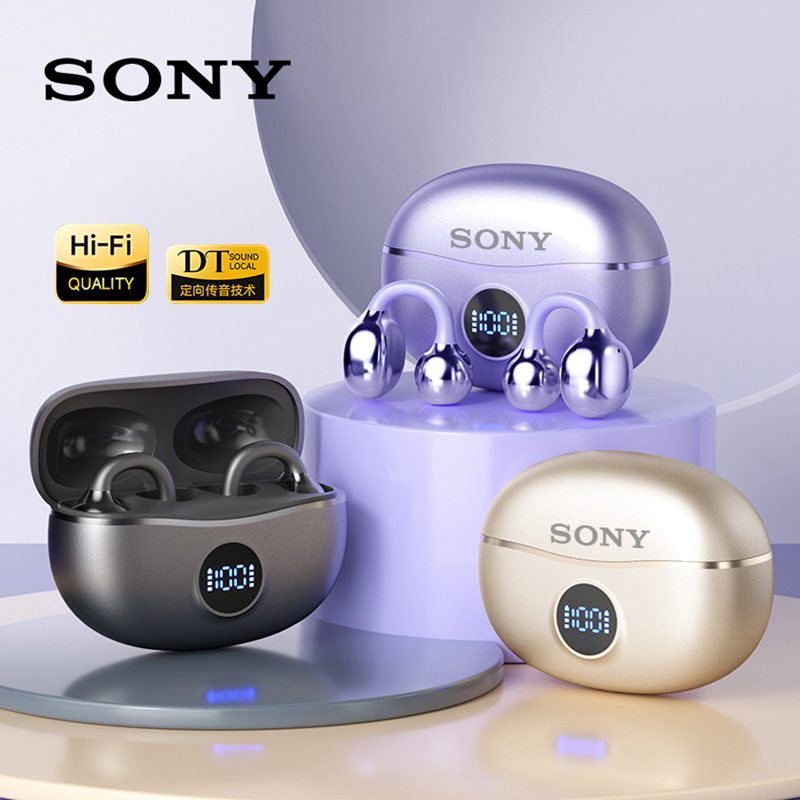 Оригинальный зажим для ушей SONY OWS, беспроводные Bluetooth-наушники с зажимом для ушей, спортивная игровая гарнитура, HIFI наушники с объемным звуком и микрофоном
