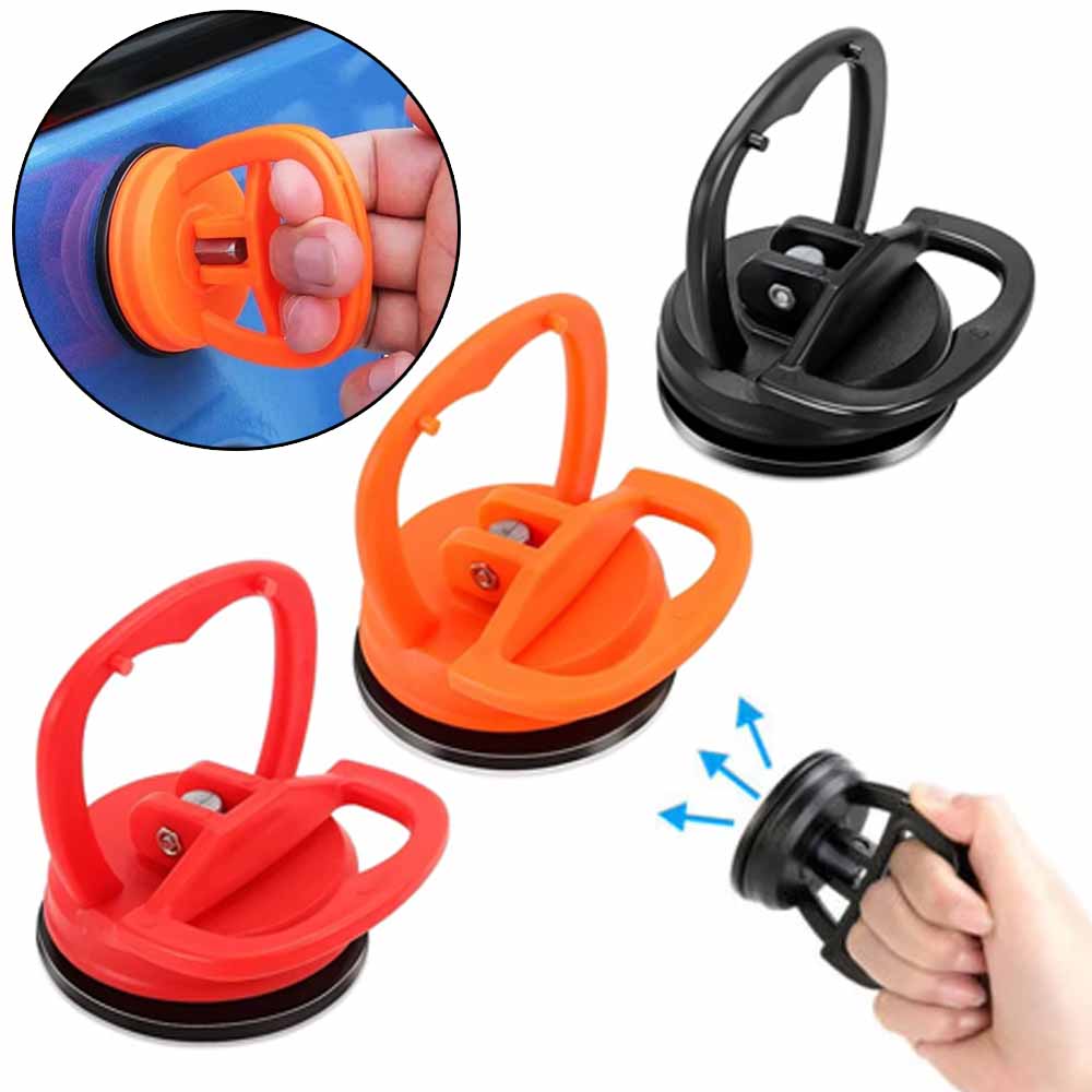 1 ชิ้น Mini Car Dent Repair Puller ดูดถ้วยตัวถังรถแผง Sucker Remover เครื่องมือสีดํา/สีส้ม/ สีแดงสําหรับรอยบุบขนาดเล็ก